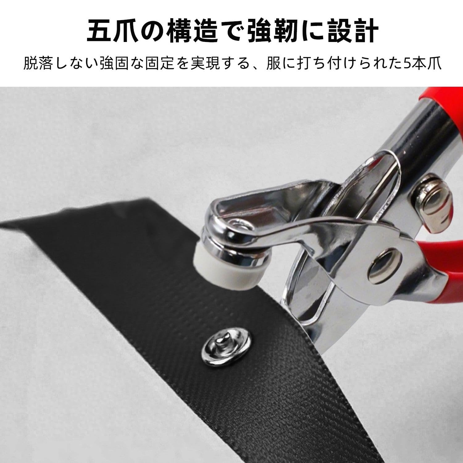 Amazon.co.jp: KKLM スナップボタン ハトメパンチセッ